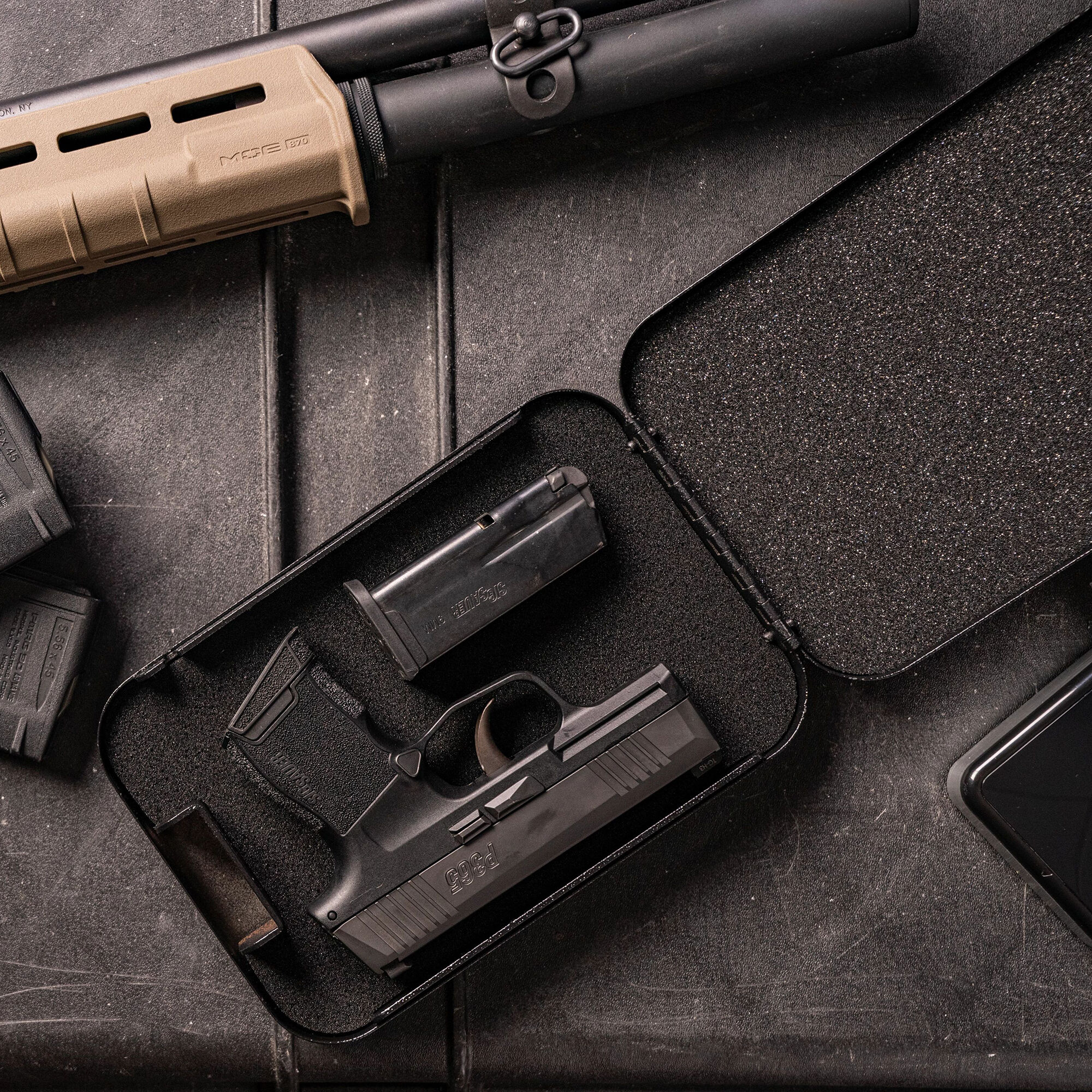 thumbnail image 2 of Lockdown Combination Handgun Vault - TSA Approved Steel Safe For Travel & Home 2 of 13